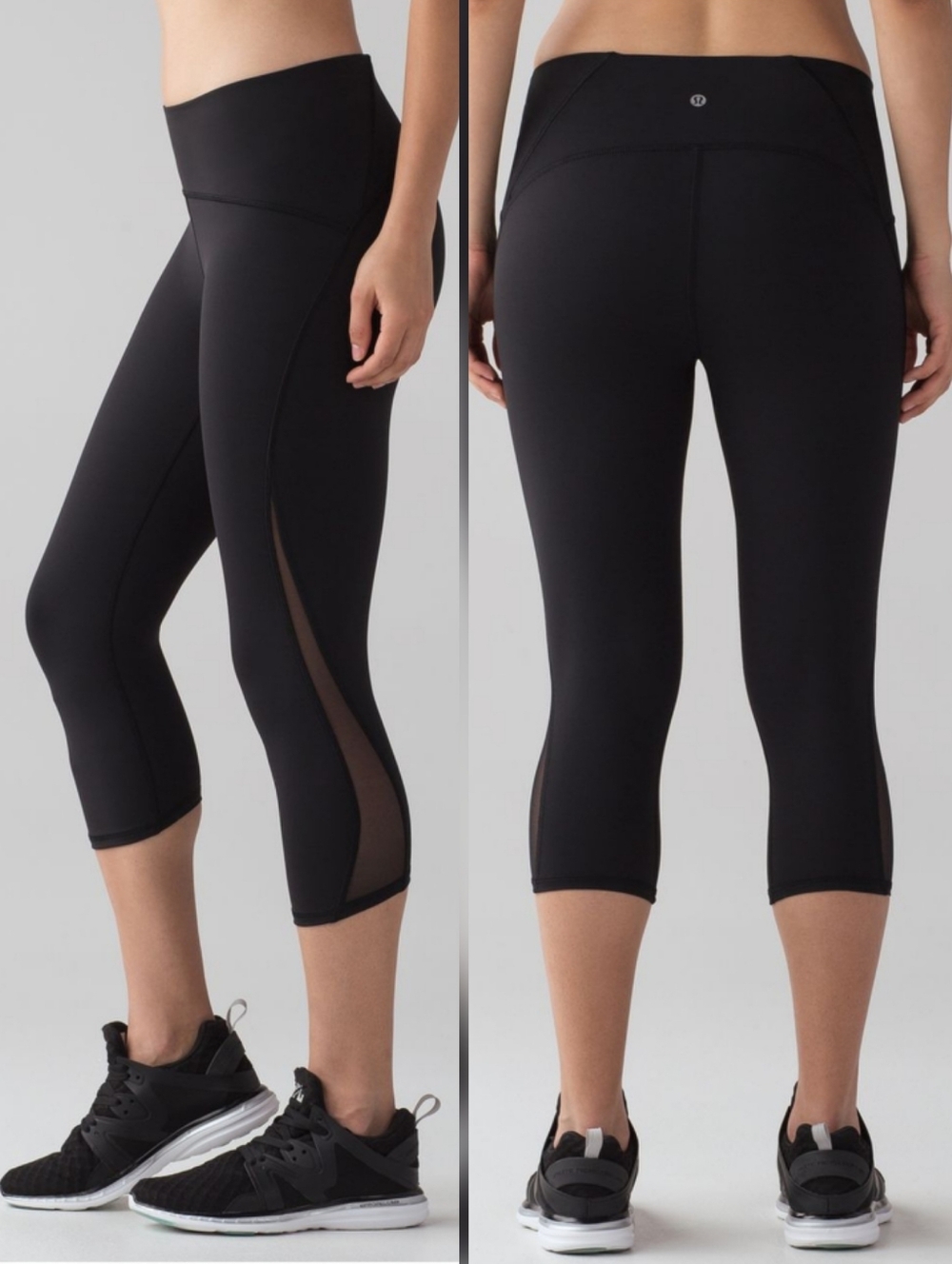 Lululemon Train Times Crop (17") Black